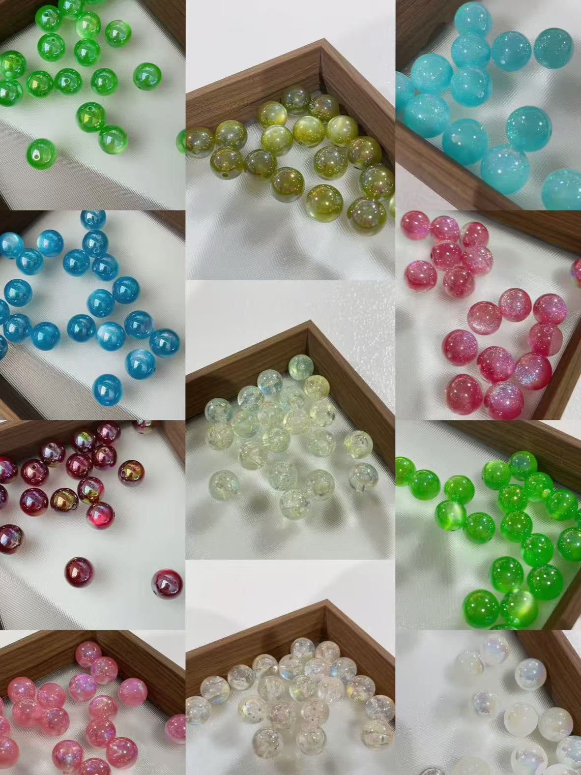 【🔥Open in Live】DIY Acrylic Beads Lucky Bags for Beadable Bracelet/Necklace/Key Chain