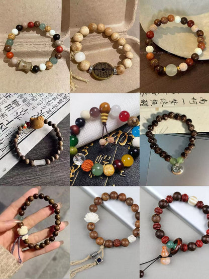 【🔥Open in Live】Natural Bodhi Bracelets Lucky Bags