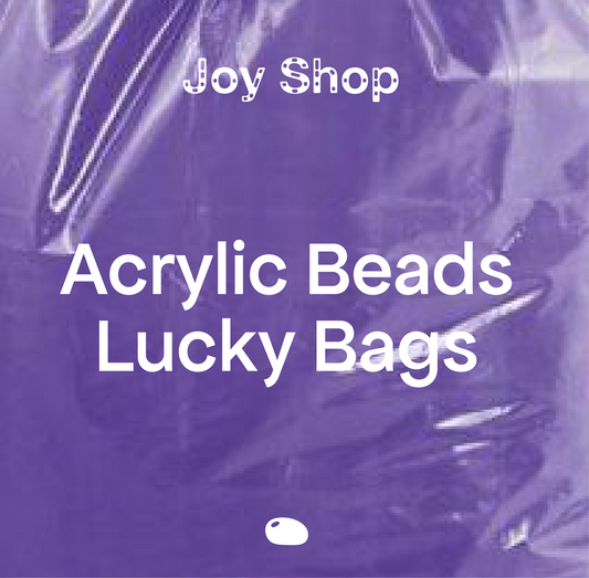 【🔥Open in Live】DIY Acrylic Beads Lucky Bags for Beadable Bracelet/Necklace/Key Chain